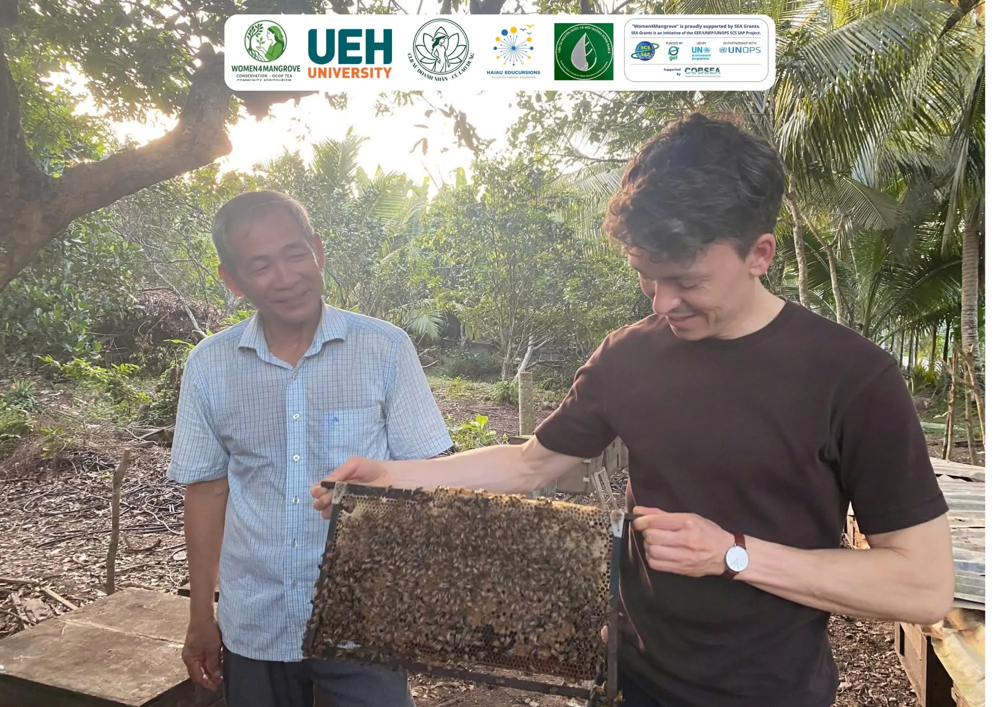 University of Zurich field visit to the Cu Lao Dung mangroves – Connecting Mangrove Conservation with Local Livelihoods