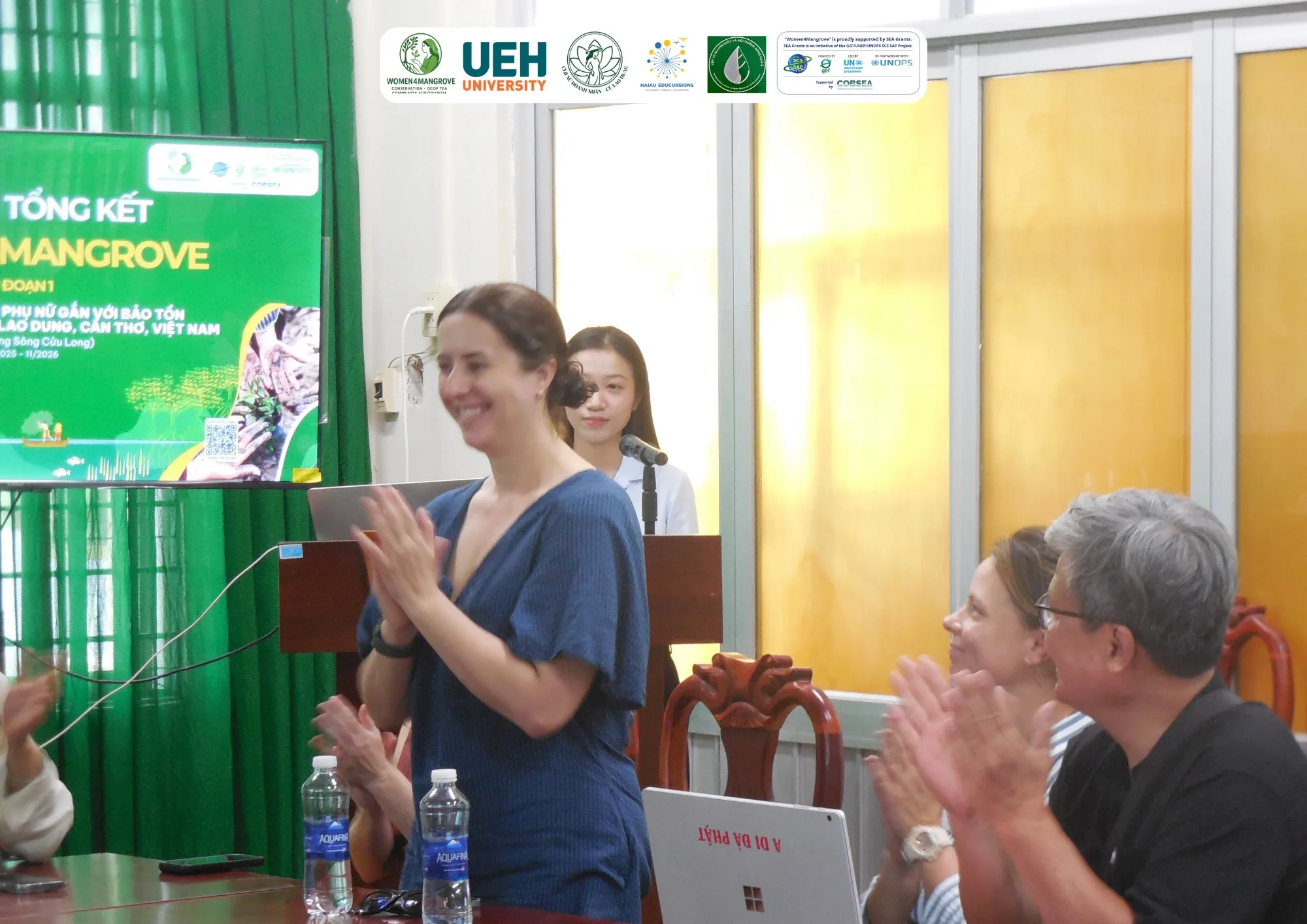 RMIT University experts and Women4Mangrove participants at the Phase 1 summary event